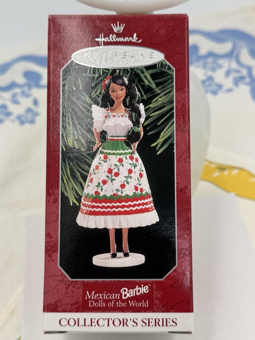 Hallmark Ornament Mexican Barbie Dolls of the World Collector's Series 4.5"